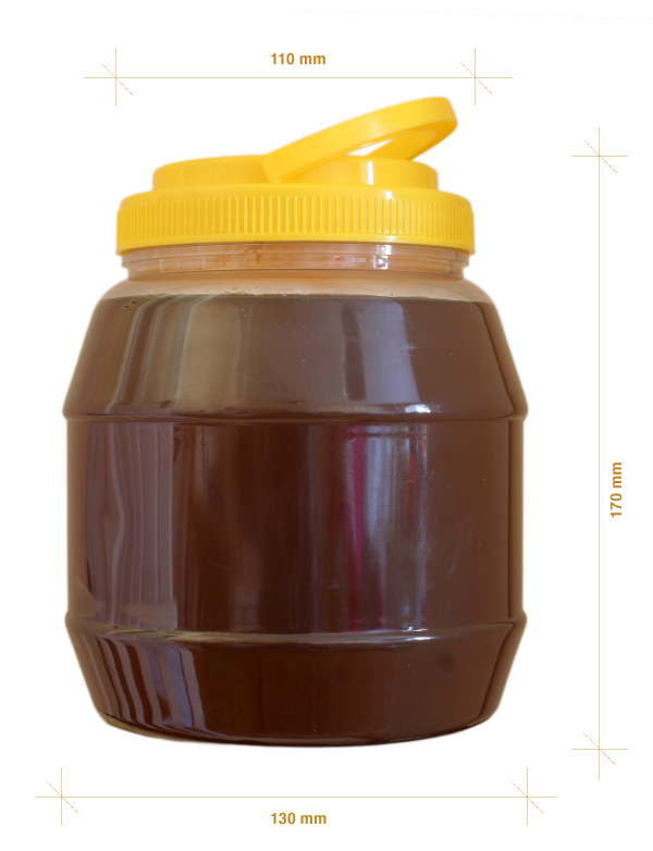 Borcan plastic (3 kg)